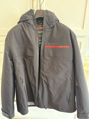 Mens Black Prada Ski suit size large